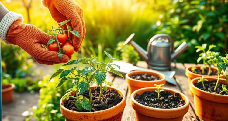 Pikowanie pomidorów