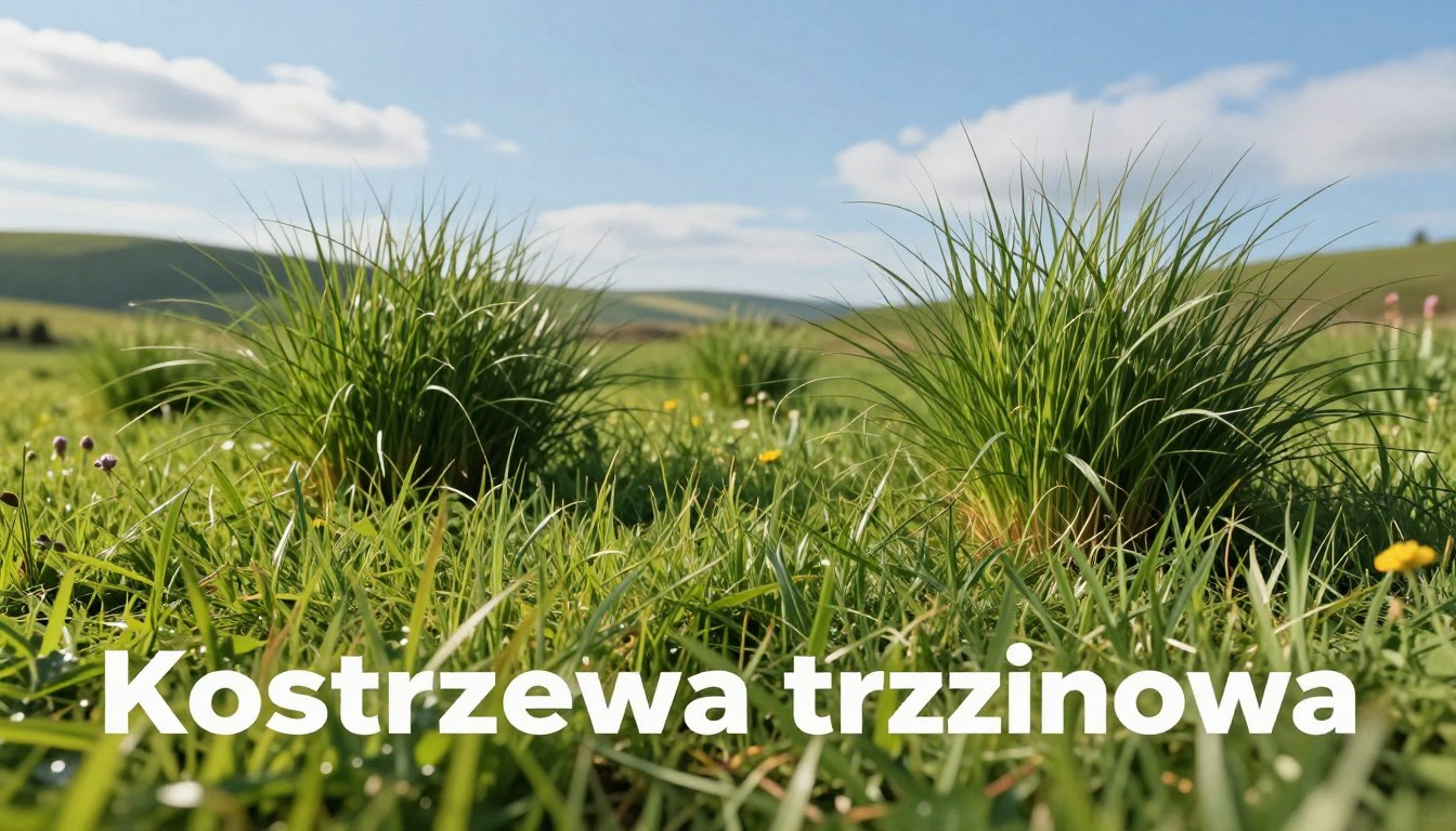 Kostrzewa trzcinowa w trawniku