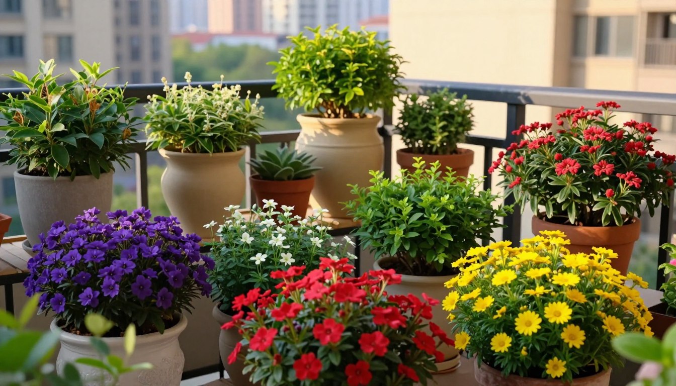 Krzew na balkon