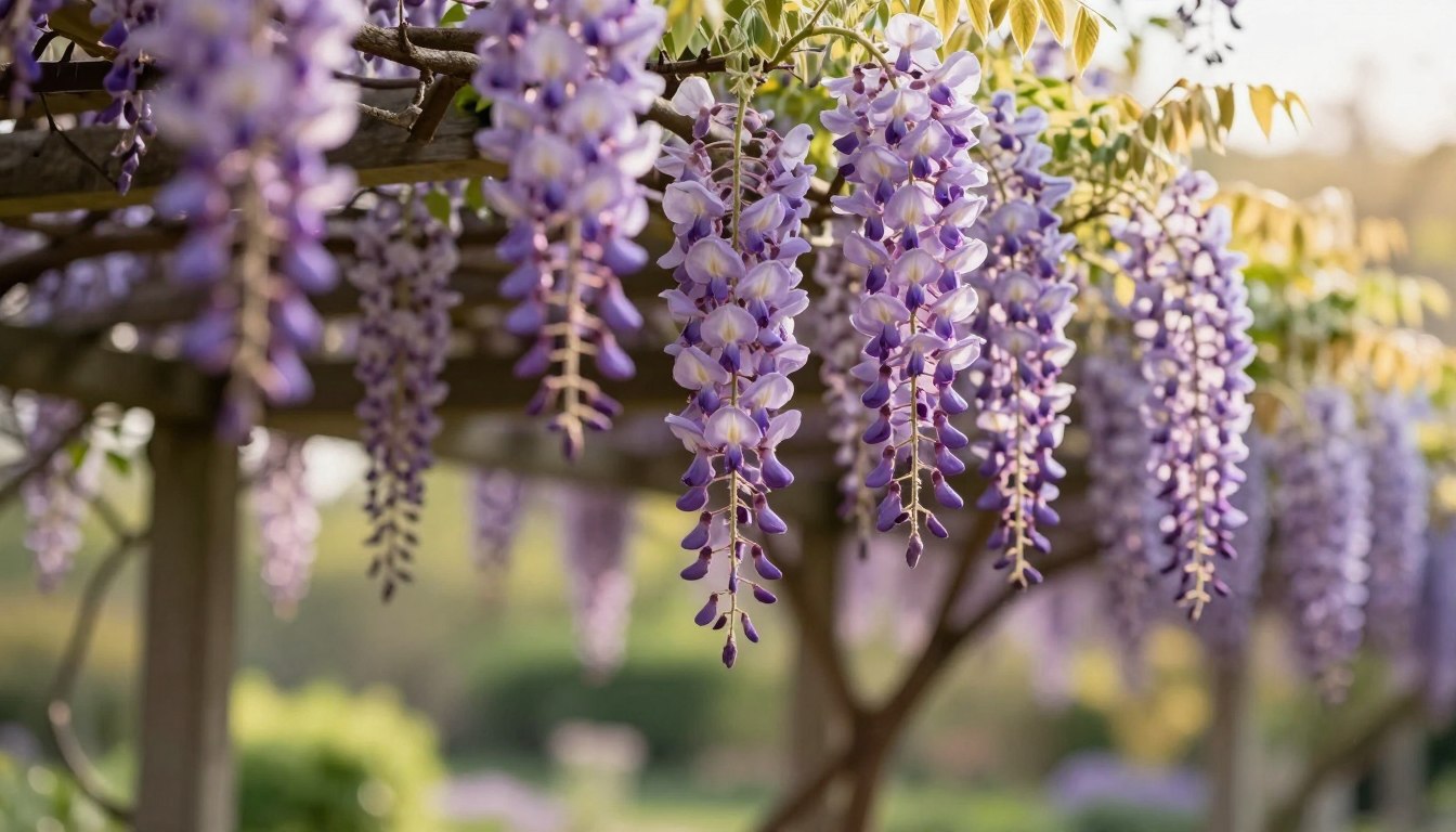 Wisteria kiedy kwitnie